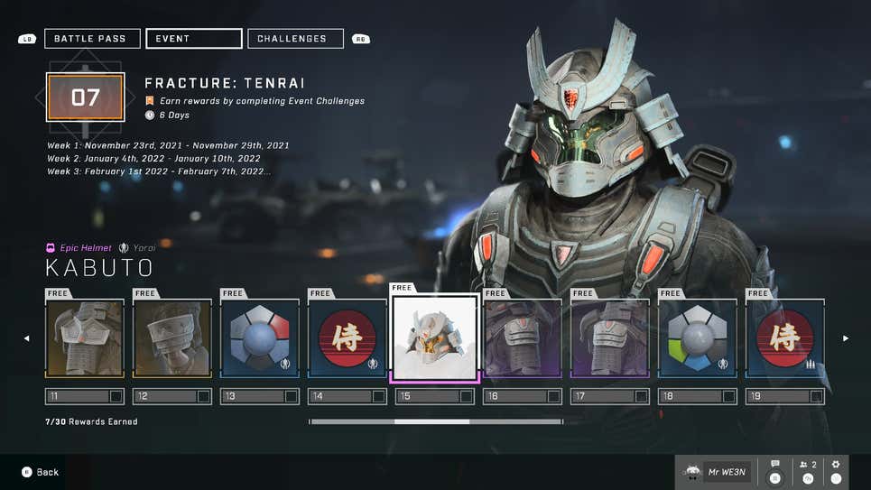 Halo Infinite’s Samurai Event